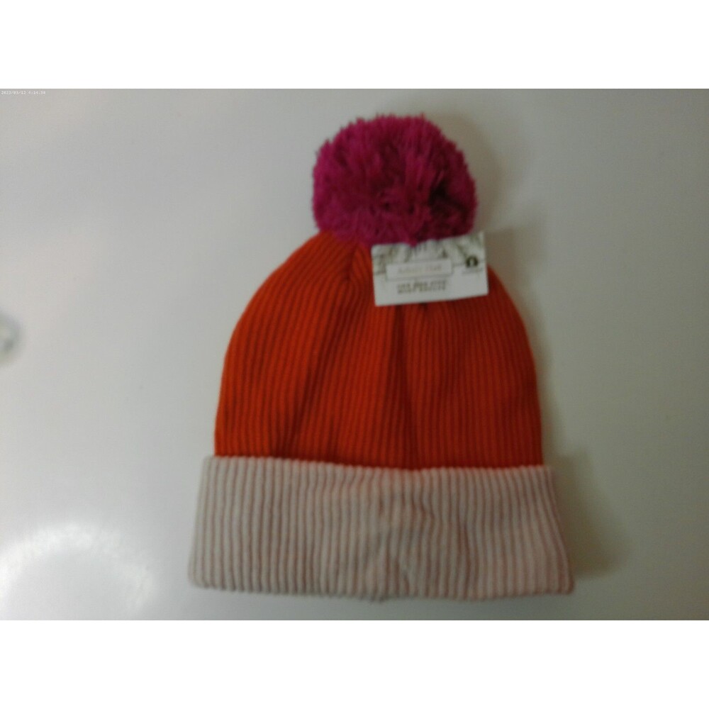 Adult Hat Purple Orange And Pink